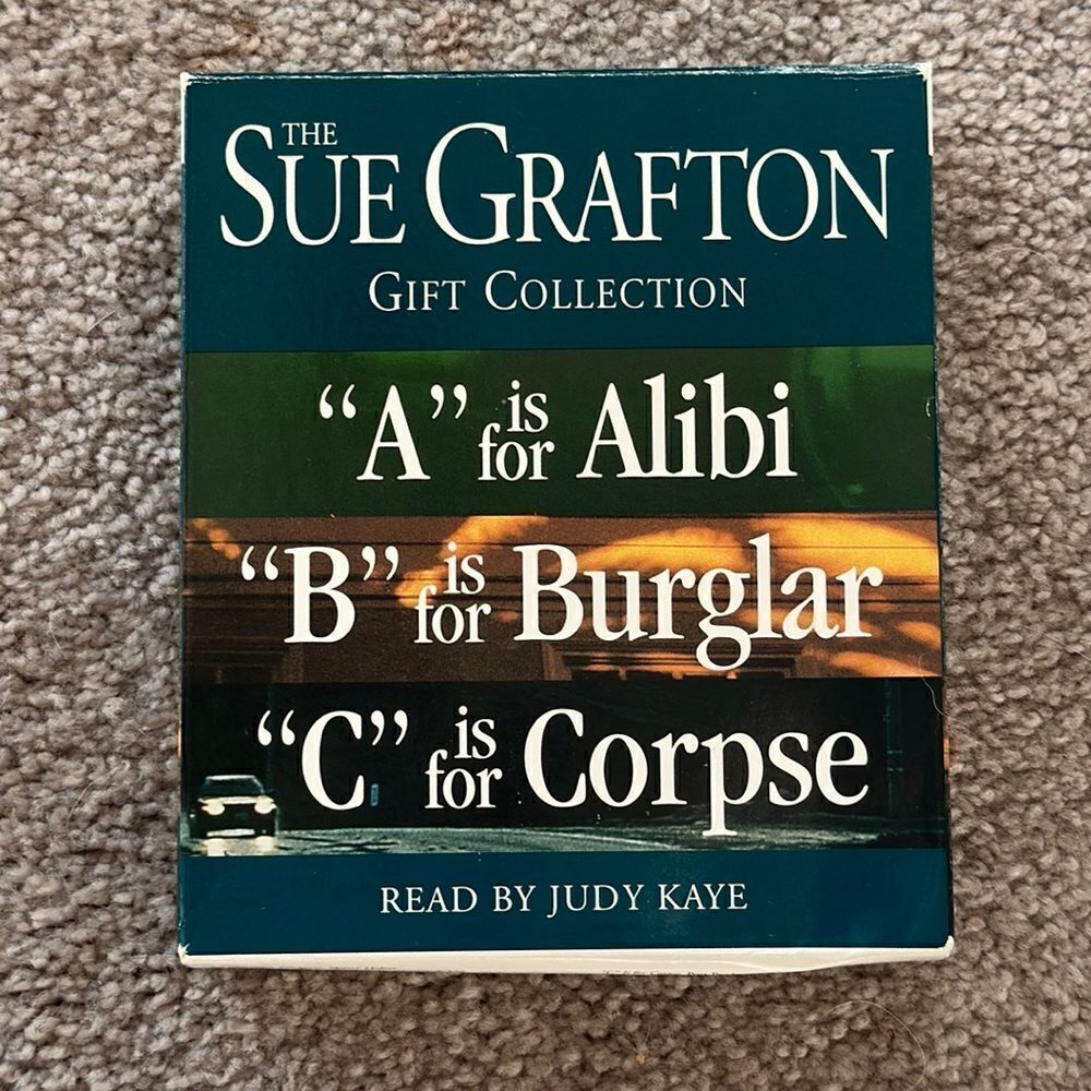 The Sue Grafton ABC Gift Collection Audiobooks!
